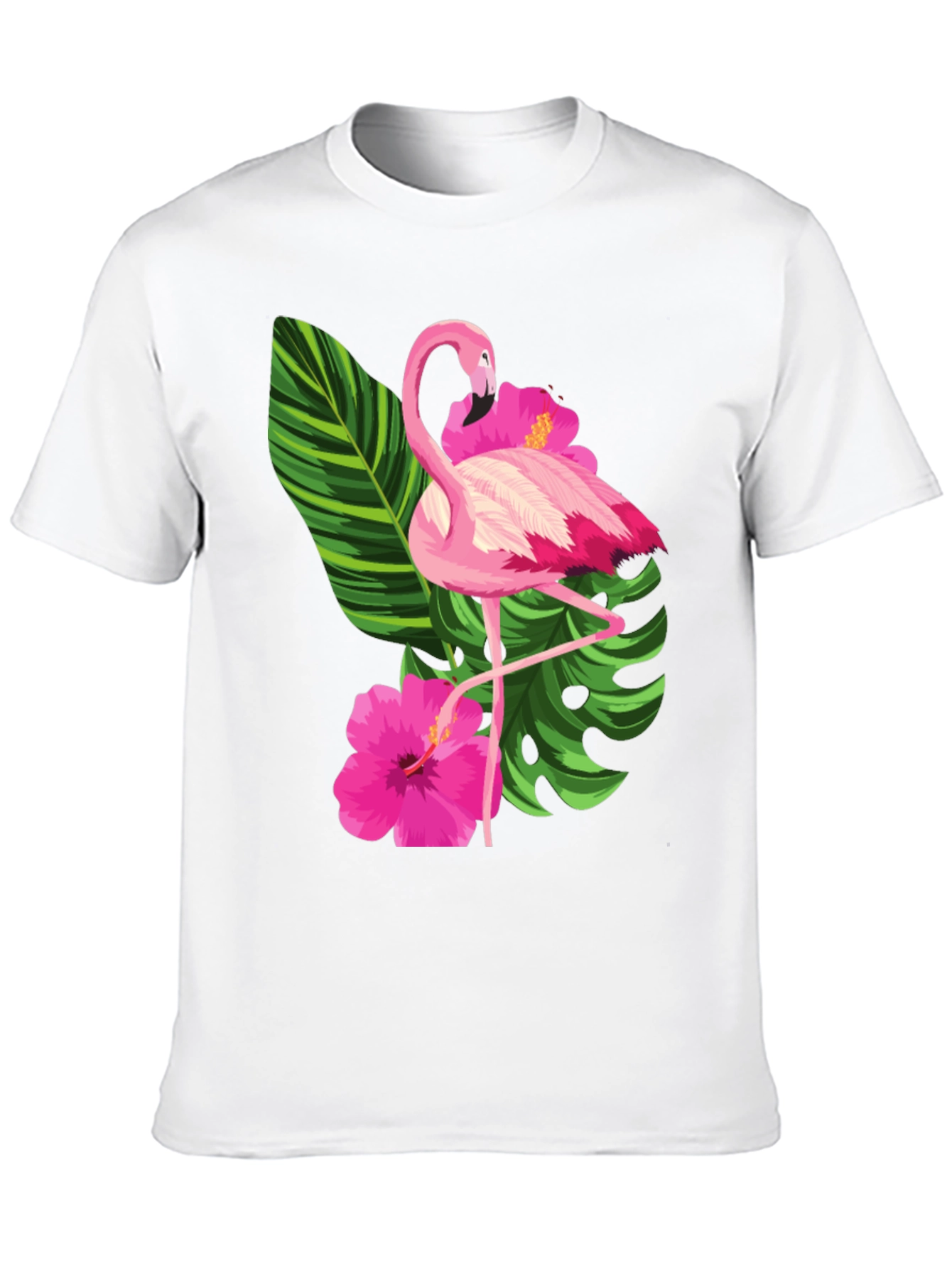 Flamingo Floral Graphic Tee