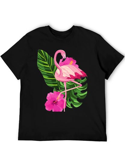 Flamingo Floral Graphic Tee