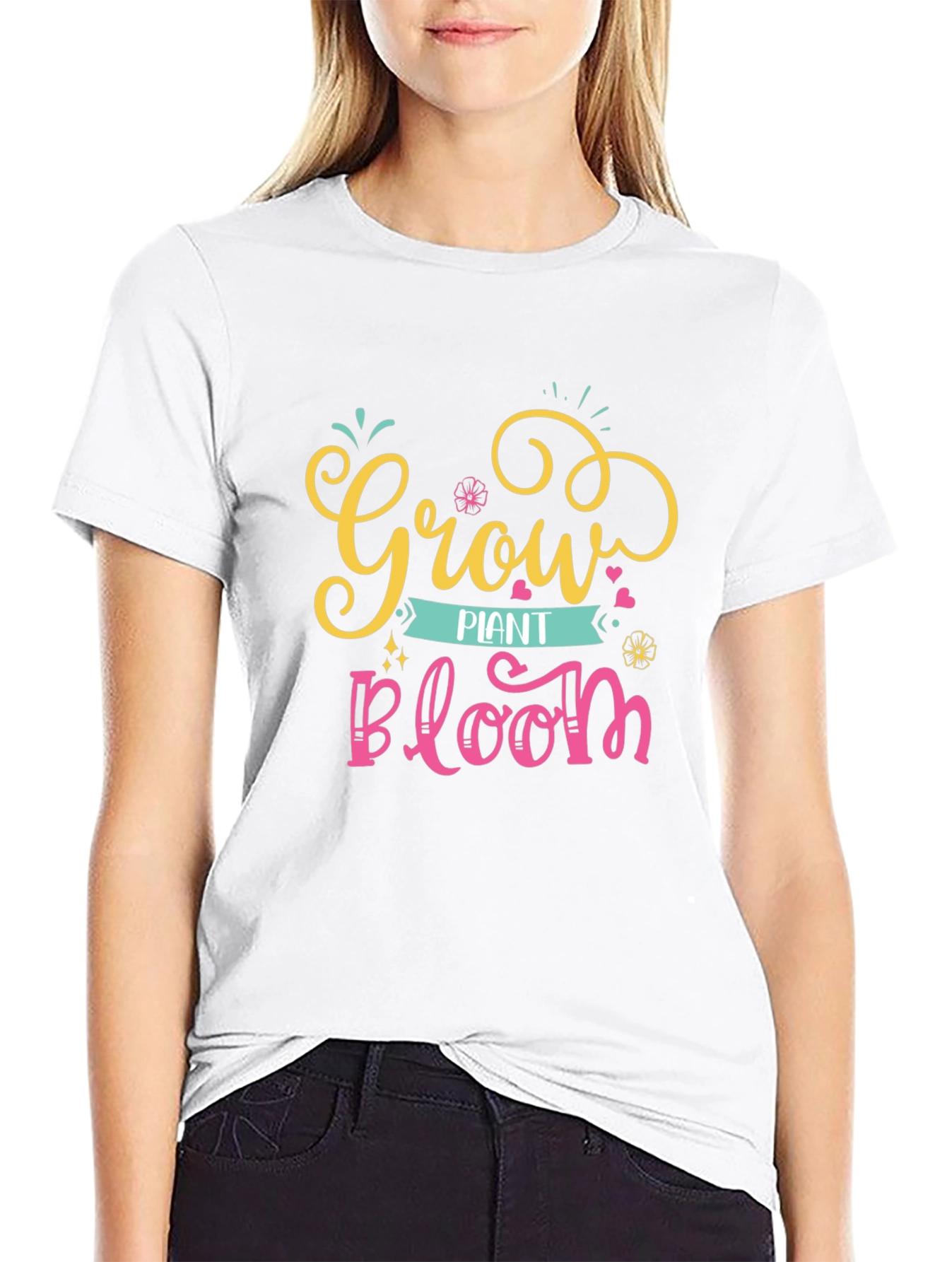 Grow Plant Bloom T-Shirt - Nature Lover Tee