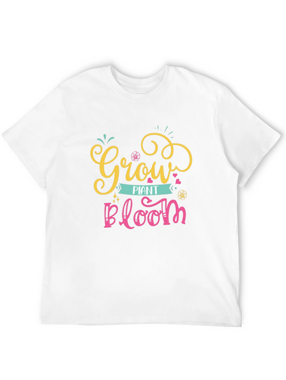 Grow Plant Bloom T-Shirt - Nature Lover Tee