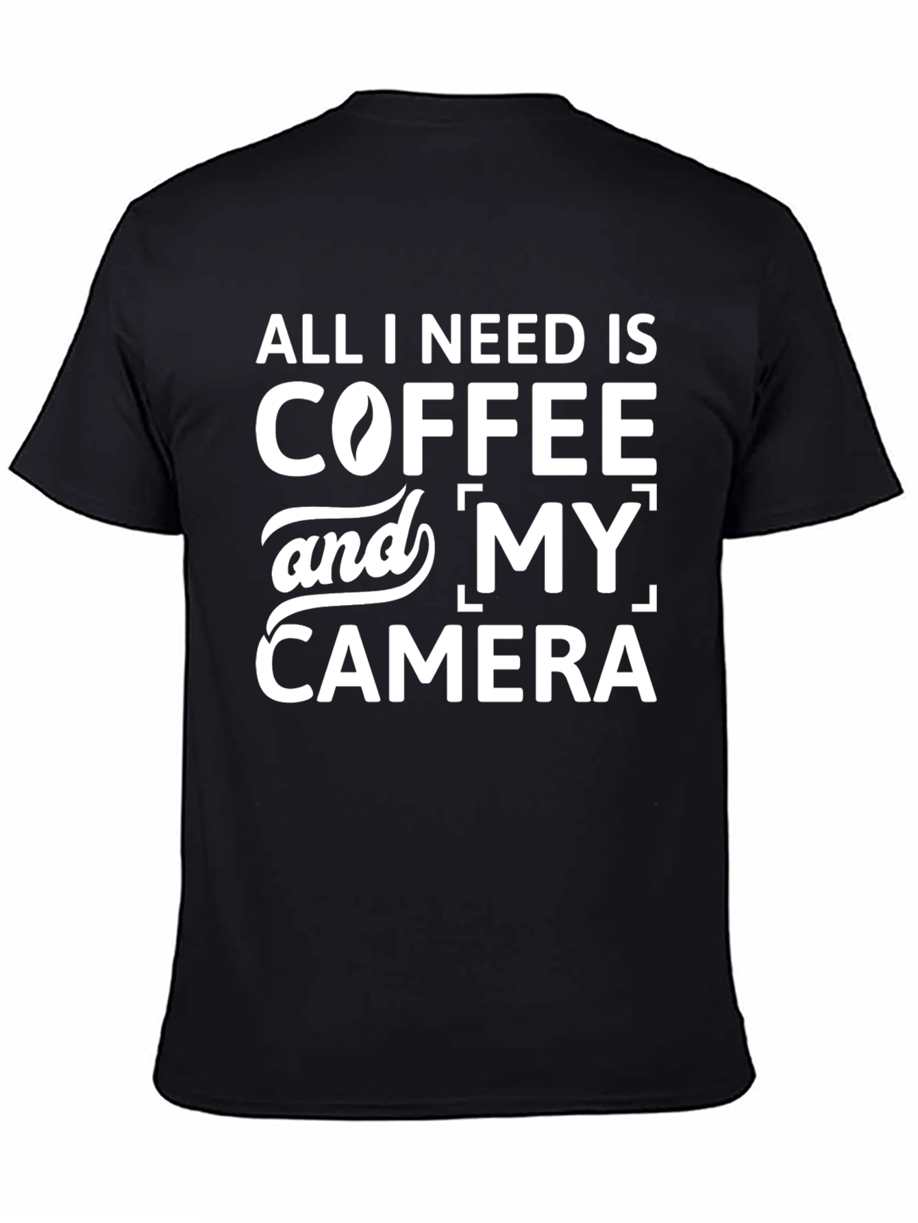 Coffee & Camera Graphic Tee - Unisex T-Shirt