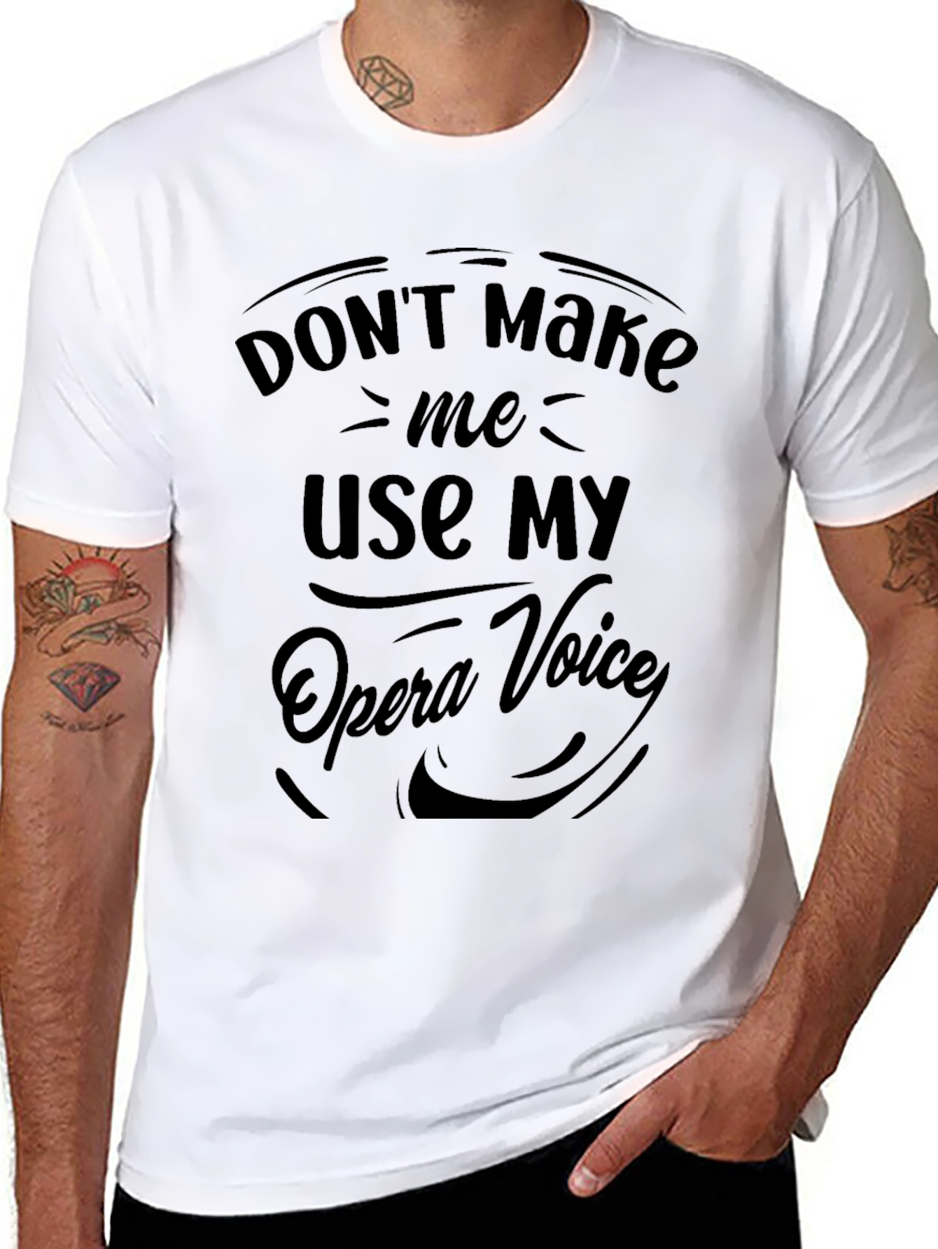 Opera Voice T-Shirt - Funny Gift for Singers