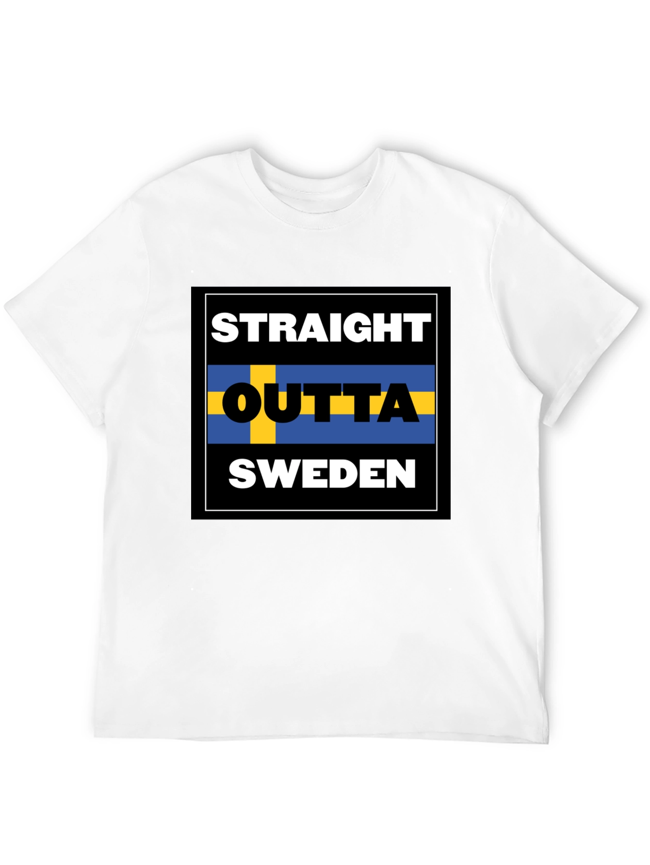 Straight Outta Sweden Graphic T-Shirt