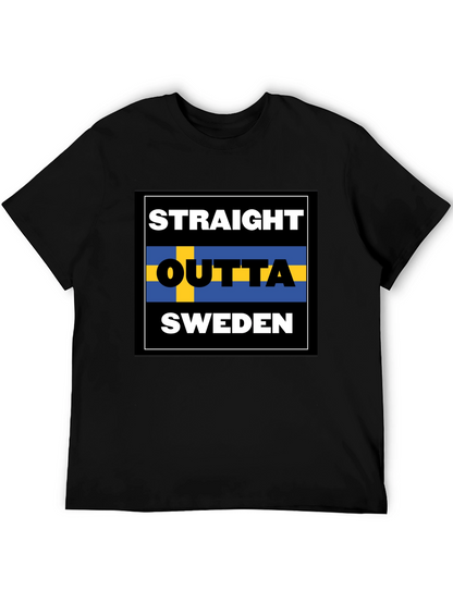 Straight Outta Sweden Graphic T-Shirt