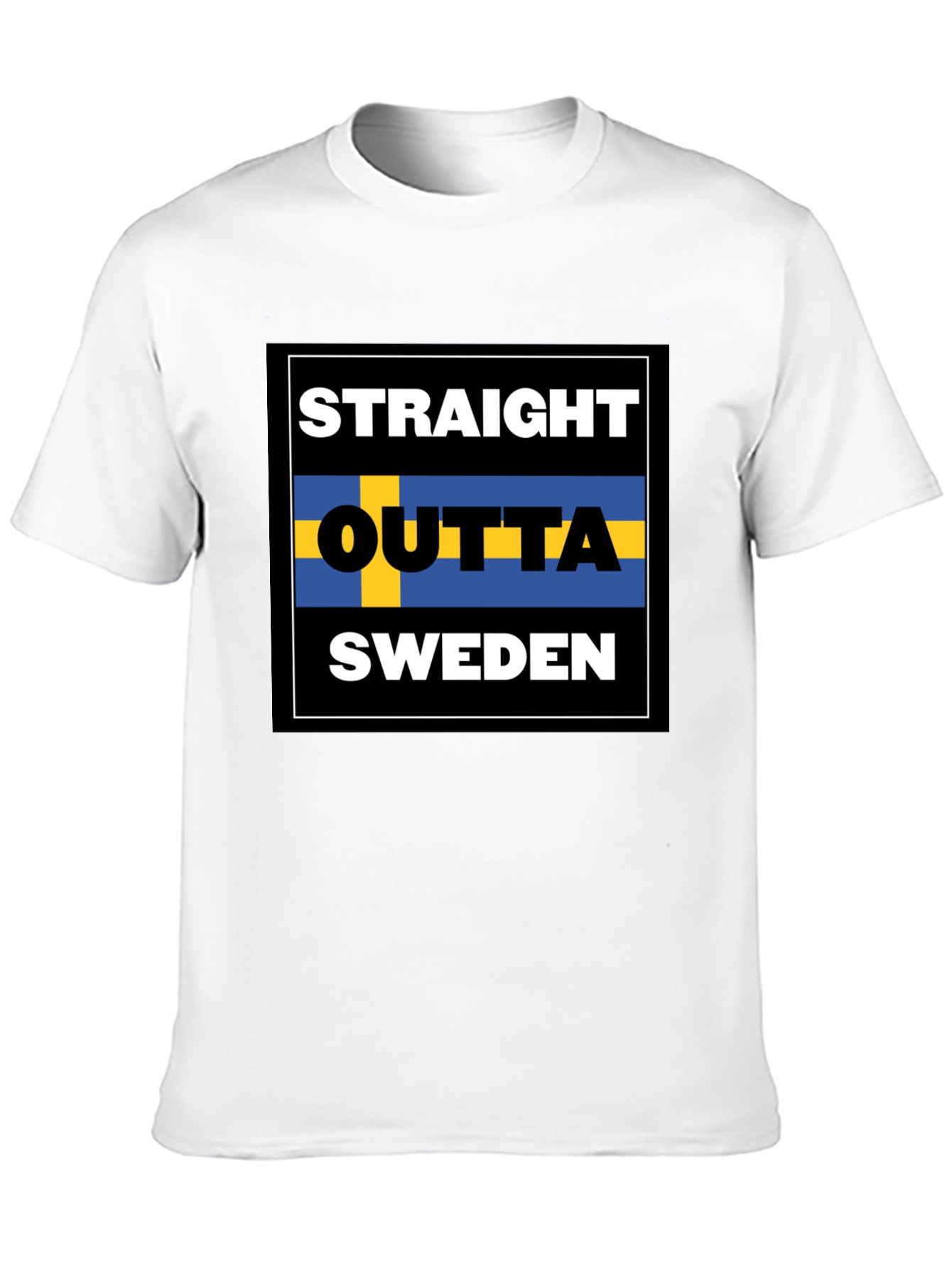 Straight Outta Sweden Graphic T-Shirt