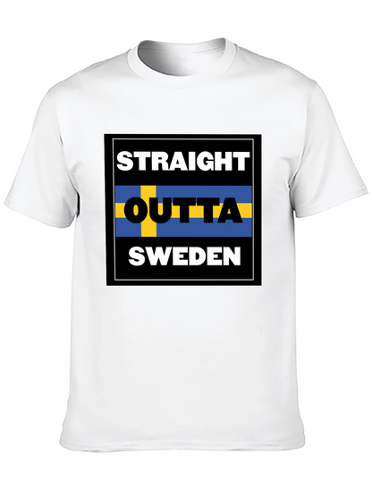 Straight Outta Sweden Graphic T-Shirt