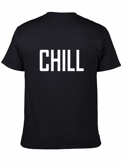 Chill Black T-Shirt - Relaxed Style