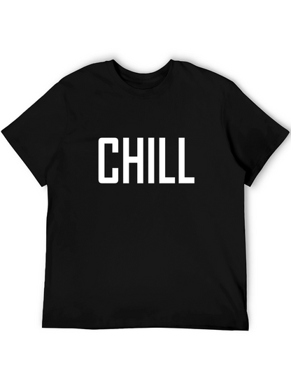 Chill Black T-Shirt - Relaxed Style