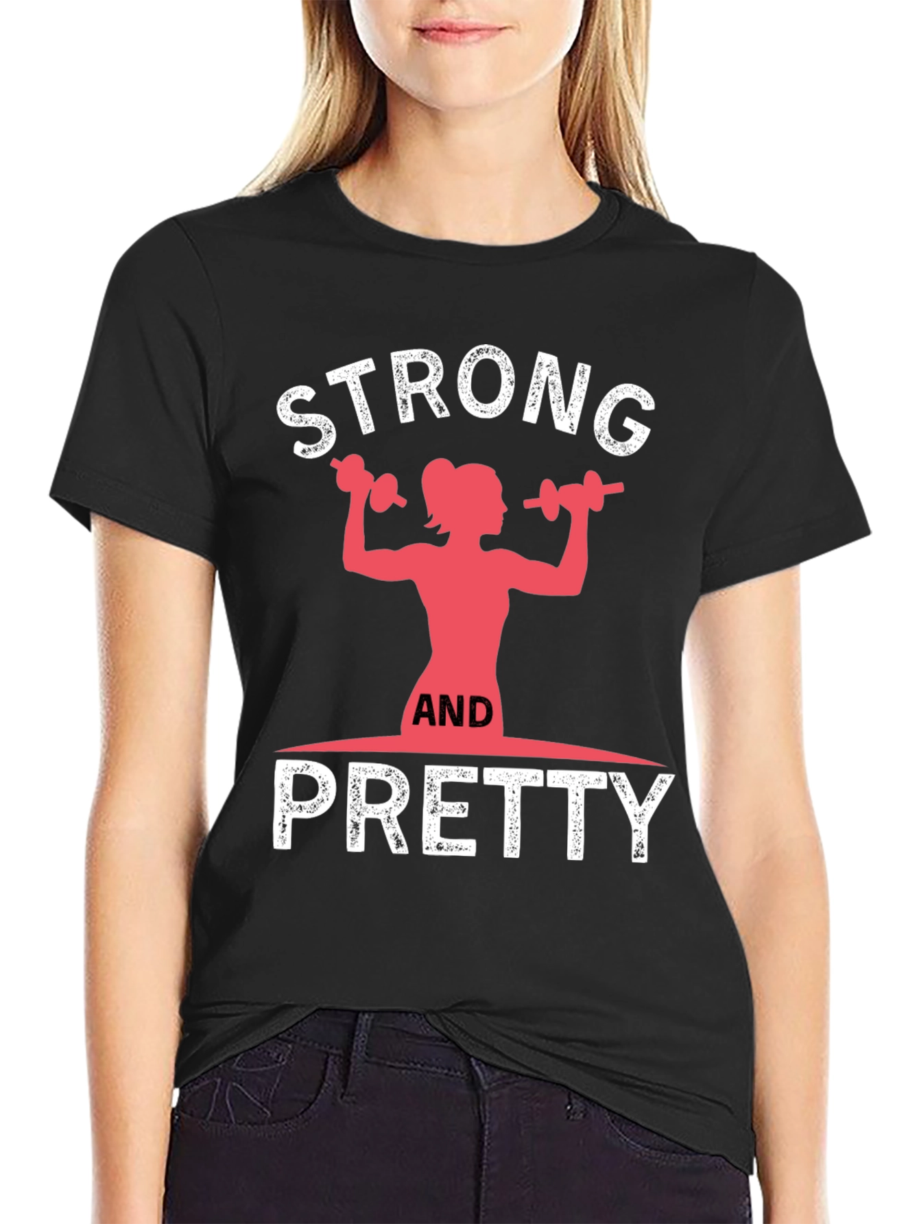Strong and Pretty Graphic T-Shirt