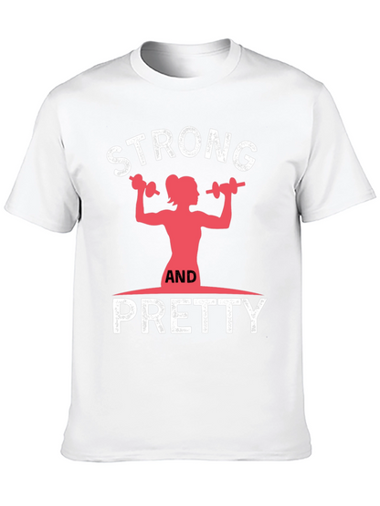 Strong and Pretty Graphic T-Shirt