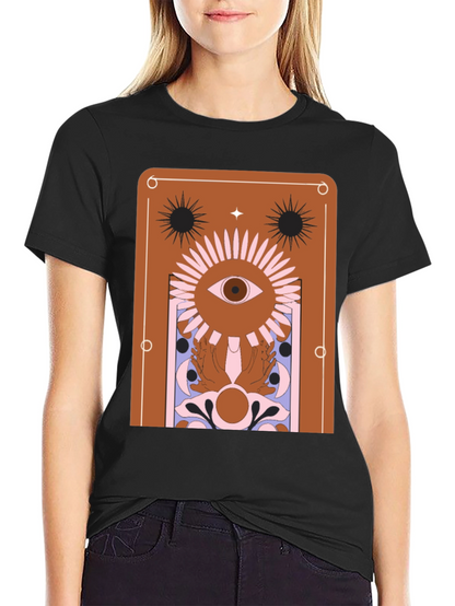 Mystic Eye Tarot Card Graphic Tee