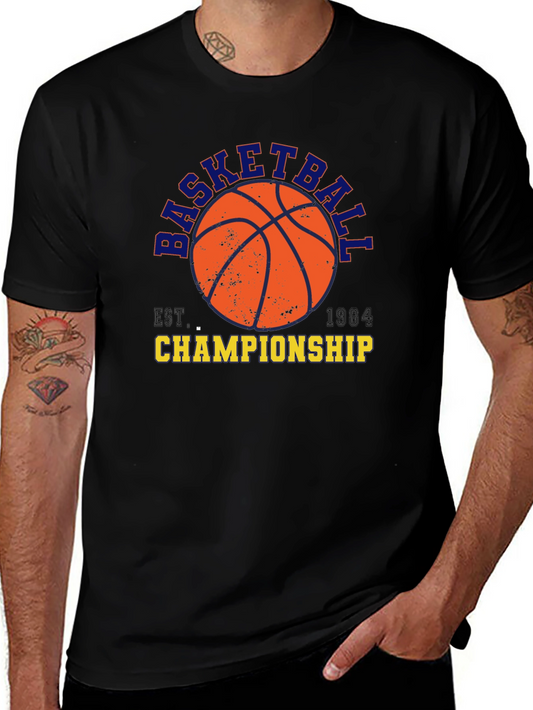 Basketball Championship T-Shirt - Vintage Graphic Tee