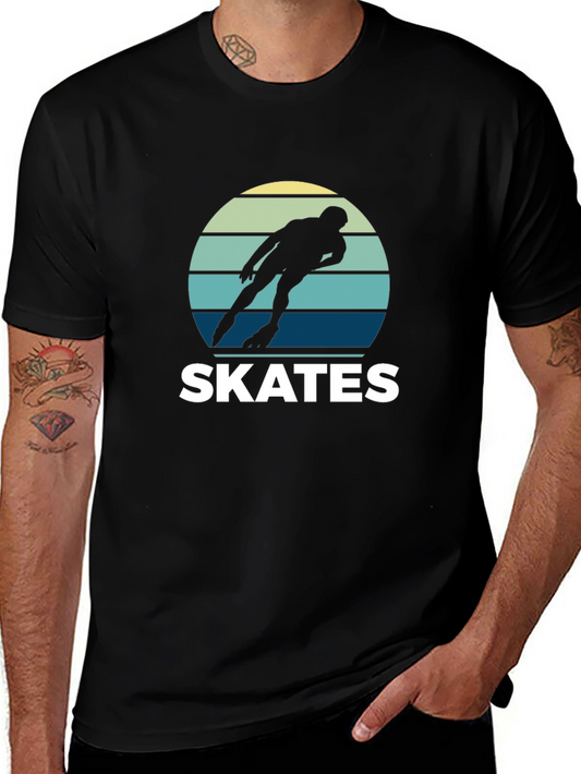 Retro Skates T-Shirt - Vintage Style Graphic Tee