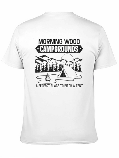Morningwood Camping T-Shirt - Black