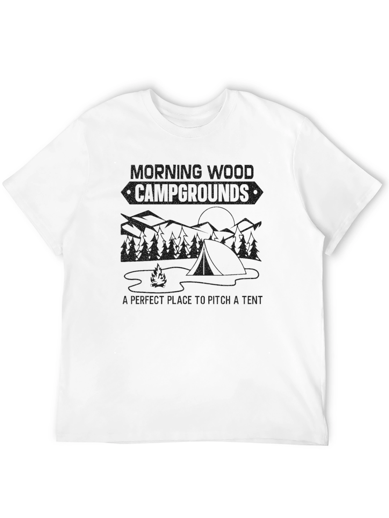 Morningwood Camping T-Shirt - Black