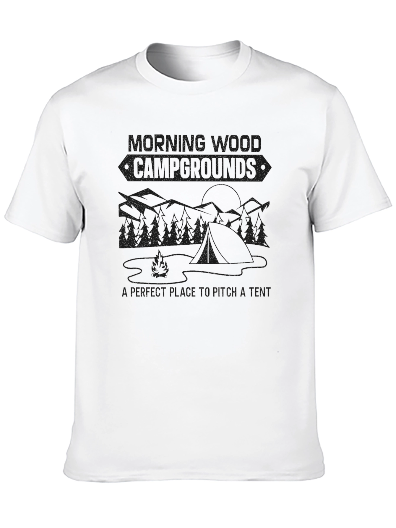 Morningwood Camping T-Shirt - Black