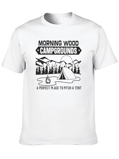 Morningwood Camping T-Shirt - Black