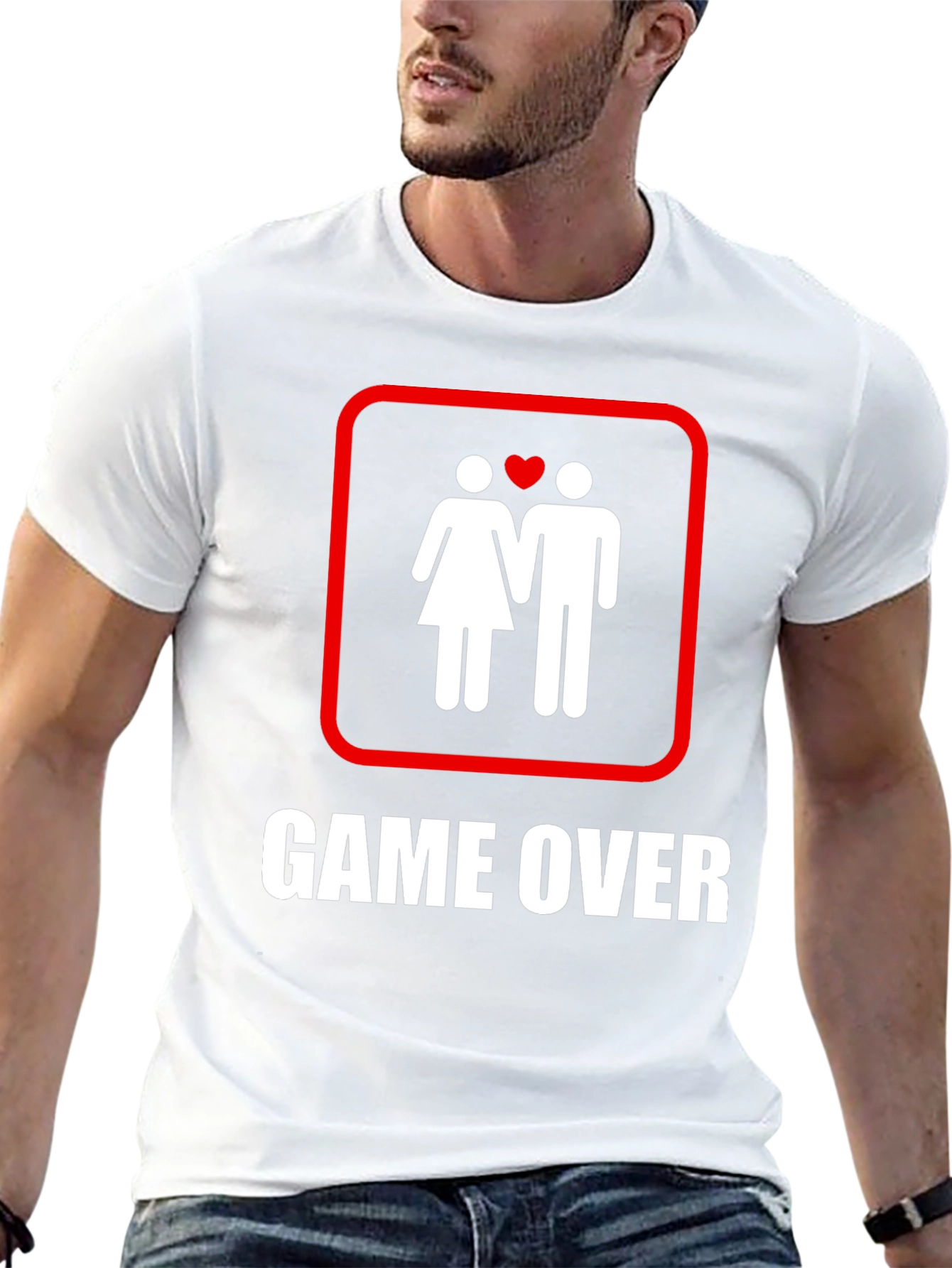 Game Over T-Shirt: Funny Wedding Engagement Tee