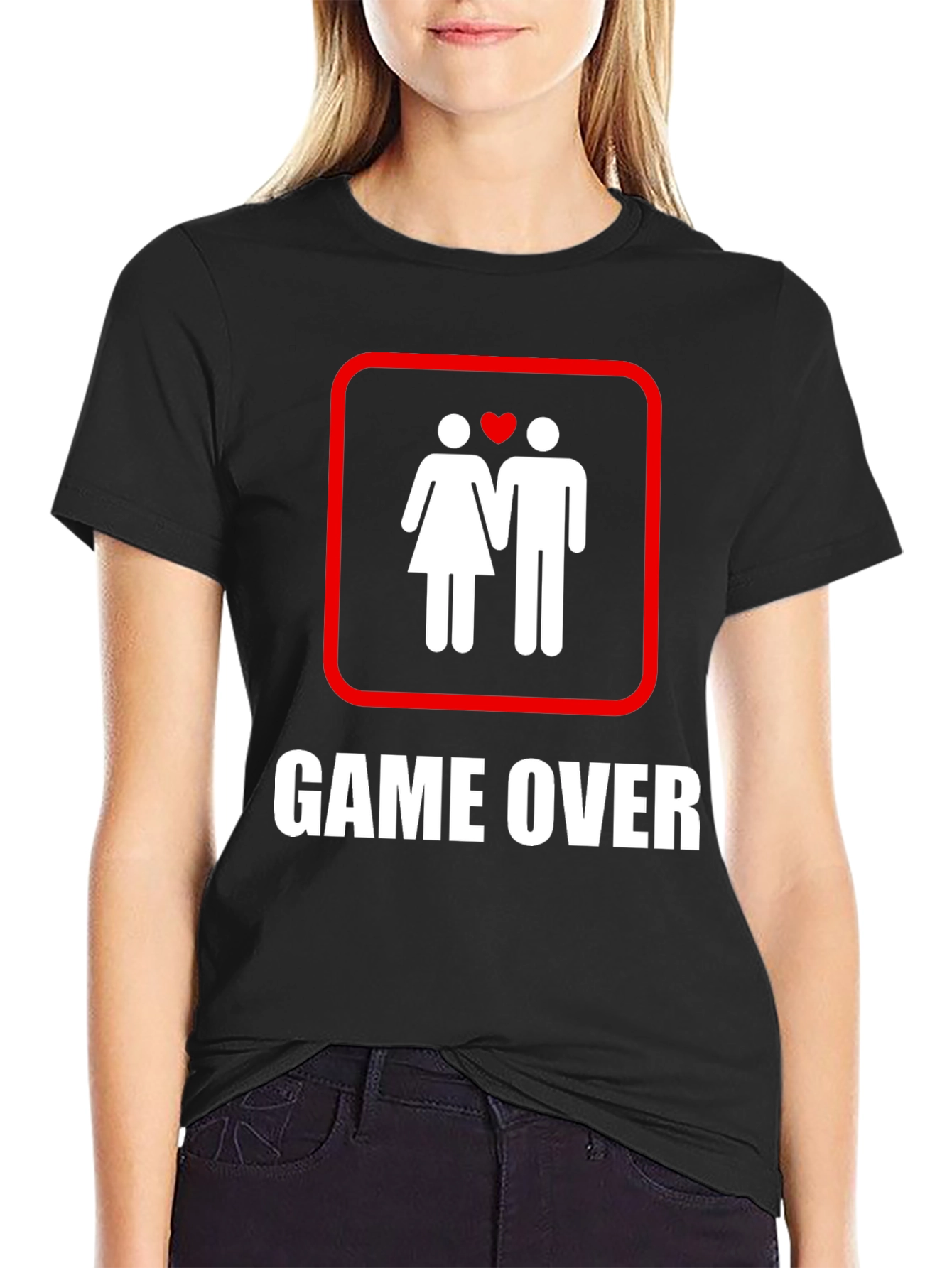 Game Over T-Shirt: Funny Wedding Engagement Tee