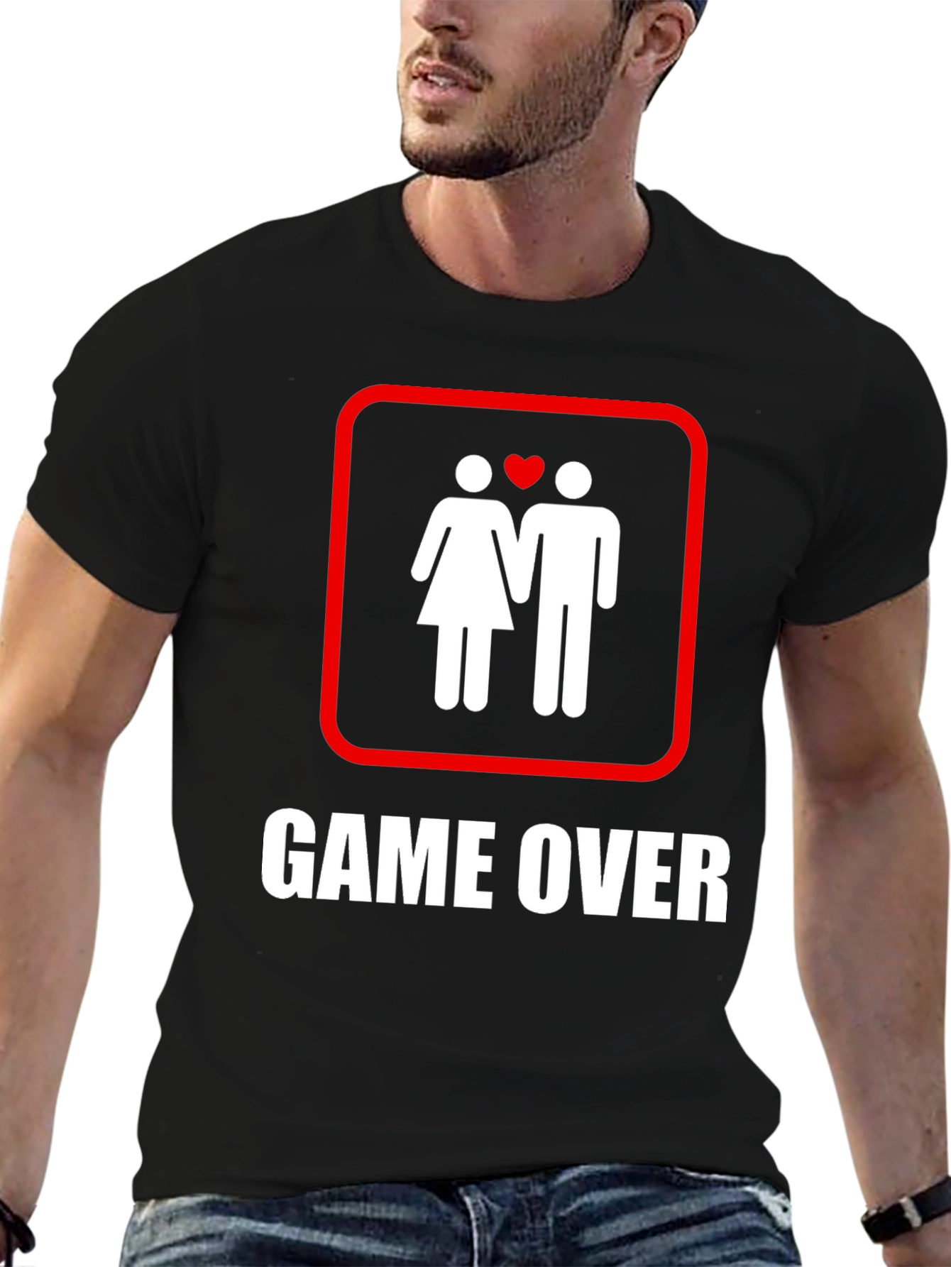 Game Over T-Shirt: Funny Wedding Engagement Tee