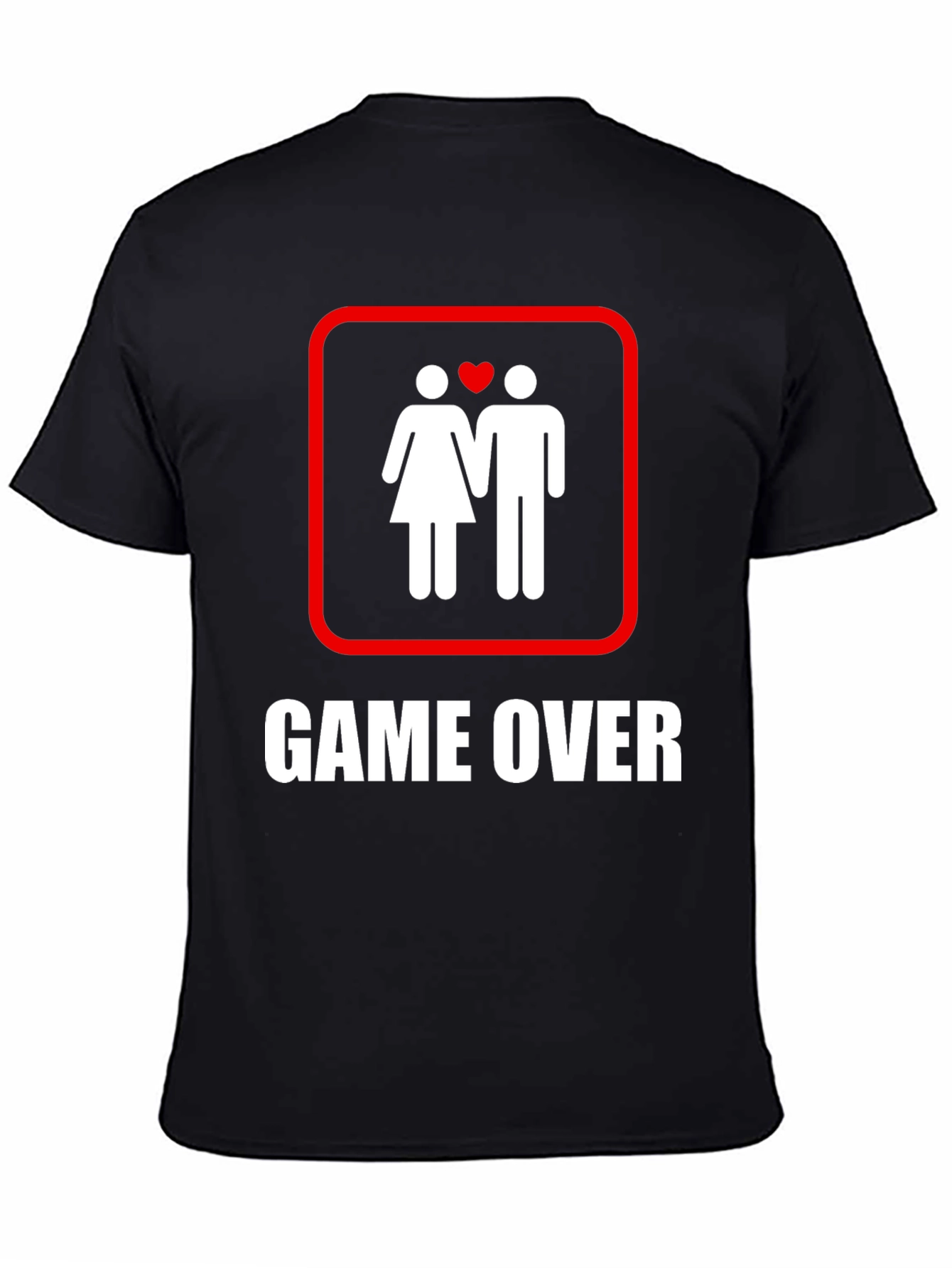 Game Over T-Shirt: Funny Wedding Engagement Tee