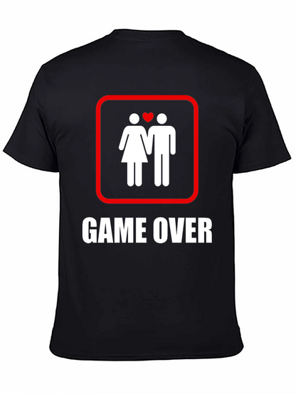 Game Over T-Shirt: Funny Wedding Engagement Tee