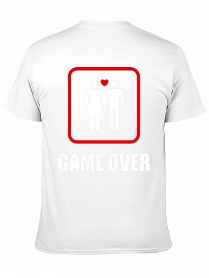 Game Over T-Shirt: Funny Wedding Engagement Tee