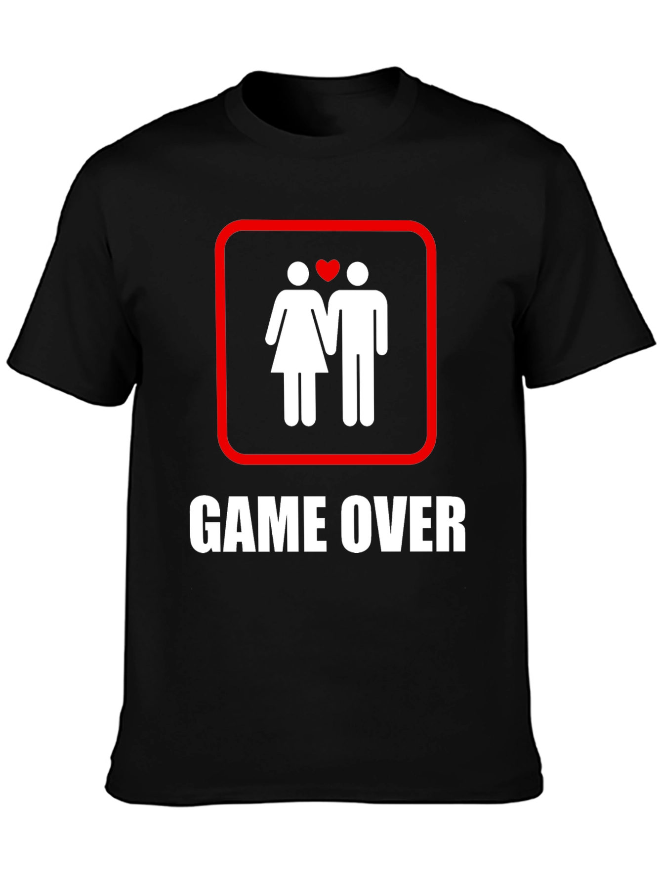 Game Over T-Shirt: Funny Wedding Engagement Tee