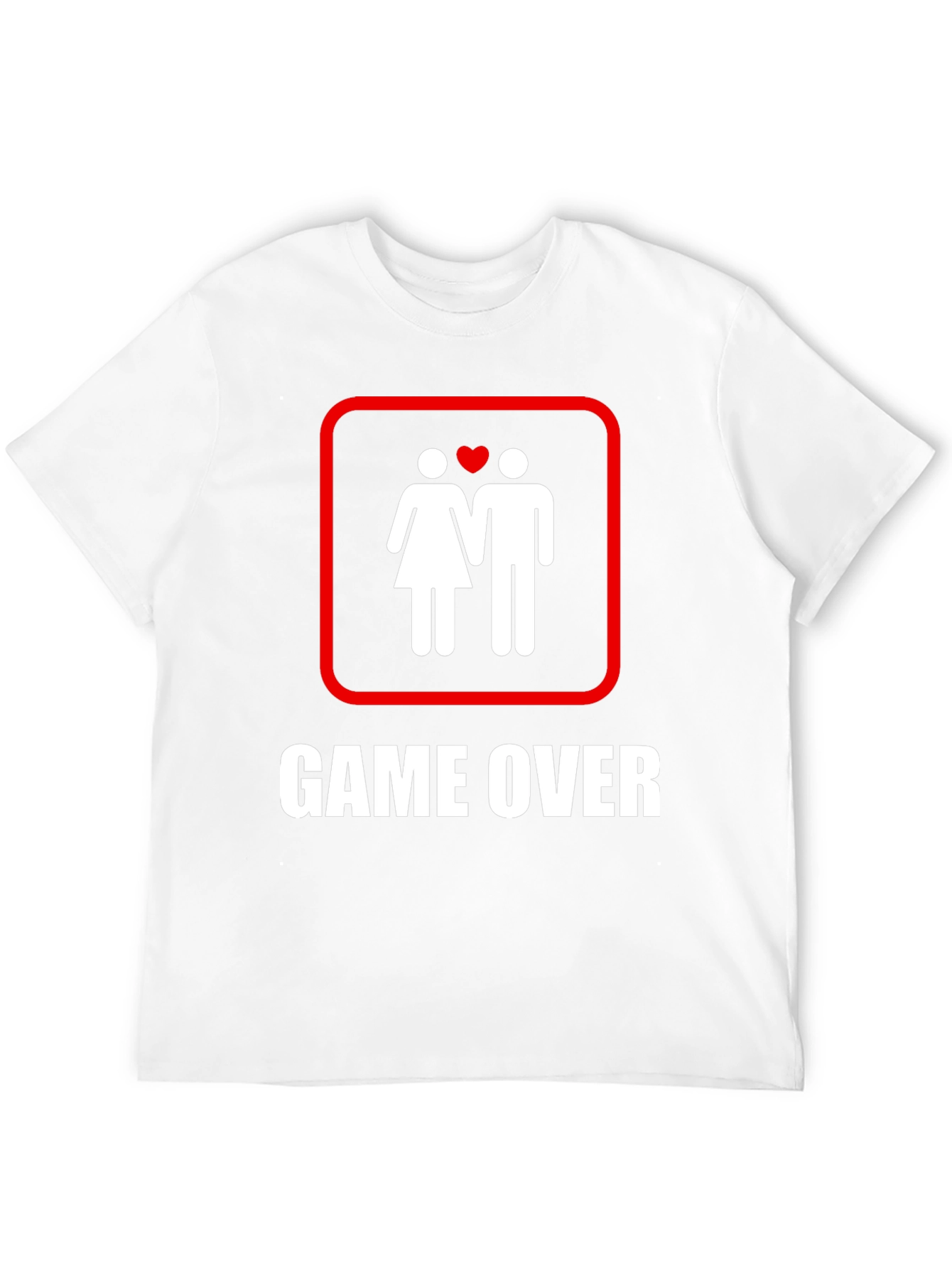 Game Over T-Shirt: Funny Wedding Engagement Tee