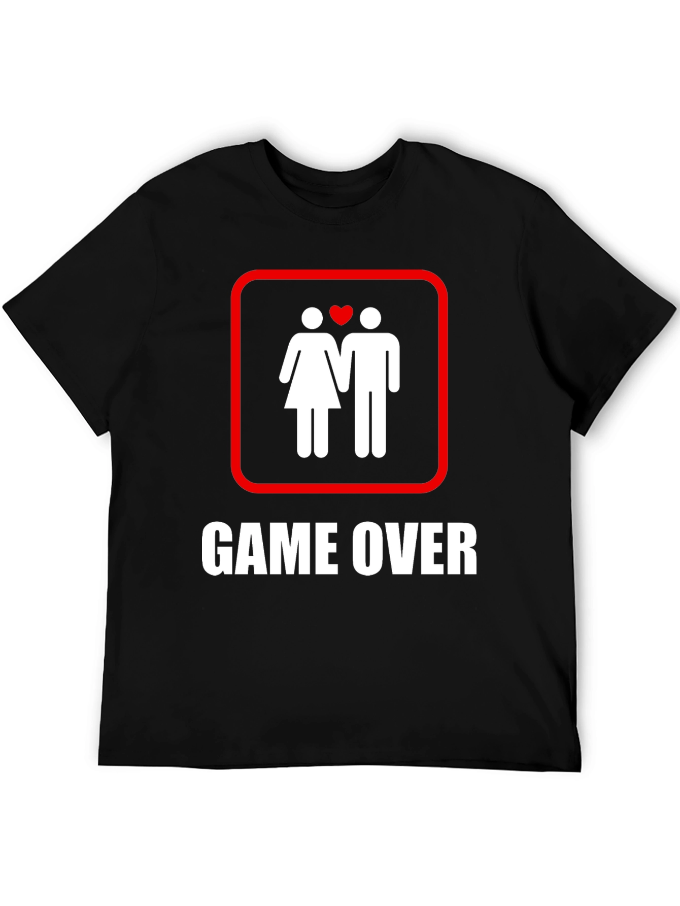 Game Over T-Shirt: Funny Wedding Engagement Tee