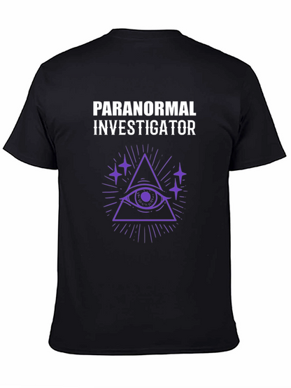 Paranormal Investigator Graphic T-Shirt