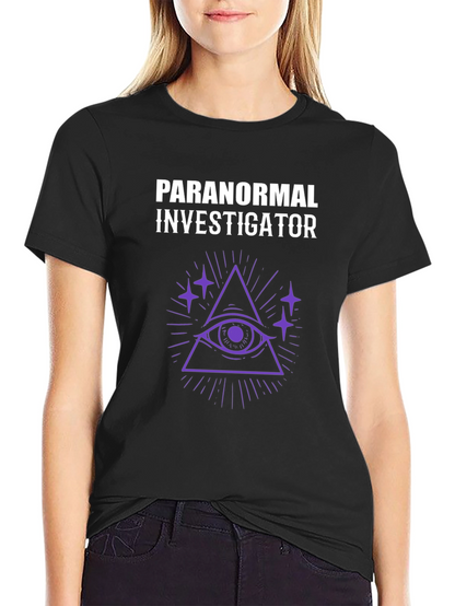 Paranormal Investigator Graphic T-Shirt