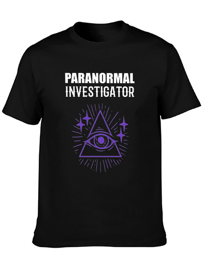 Paranormal Investigator Graphic T-Shirt