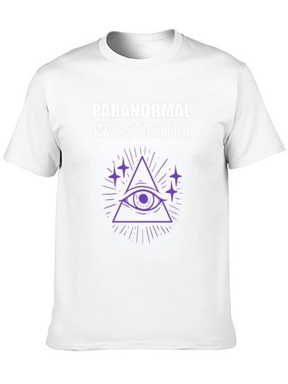 Paranormal Investigator Graphic T-Shirt
