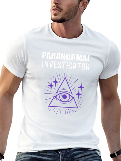 Paranormal Investigator Graphic T-Shirt