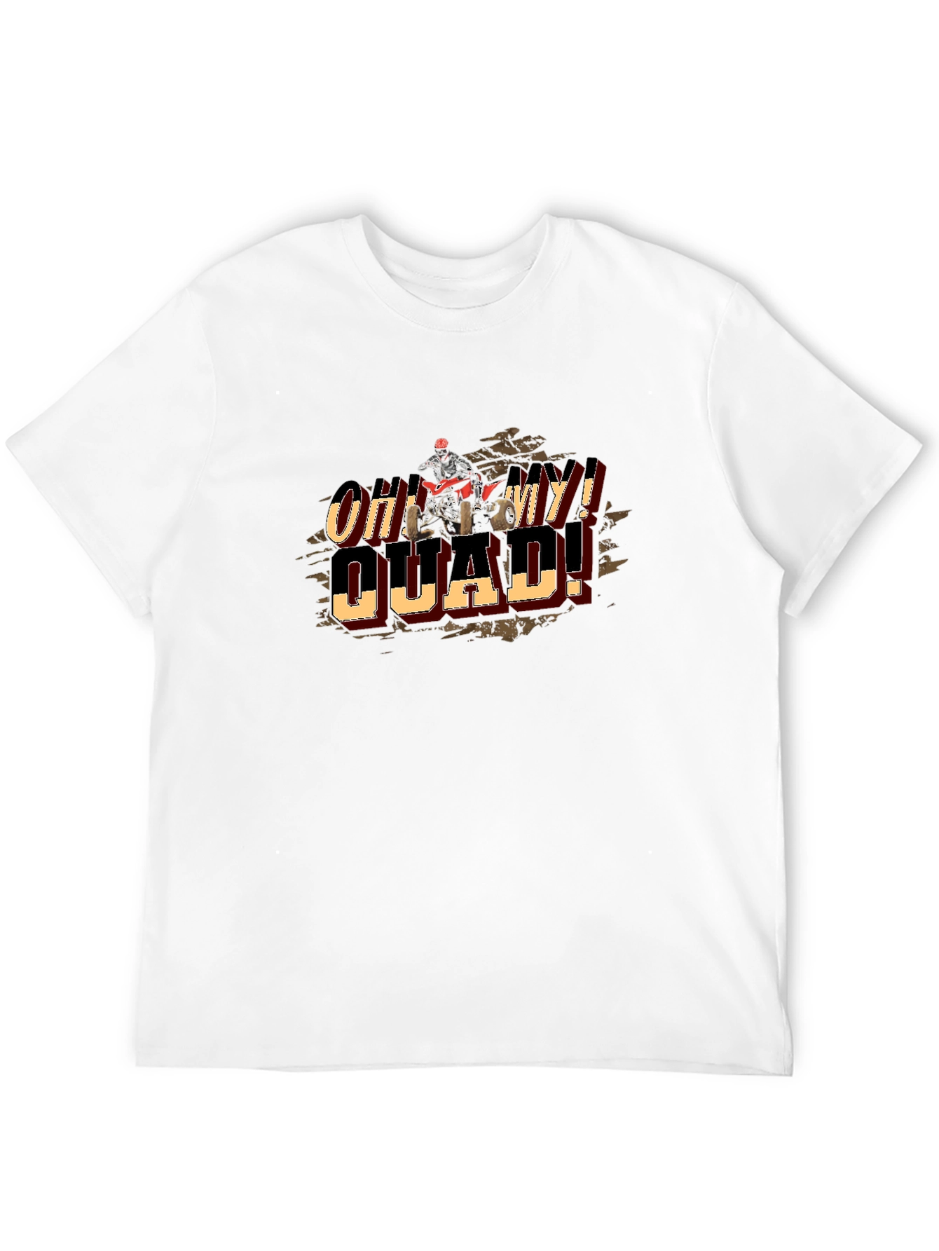 Oh My Quad! Graphic Tee - ATV Rider