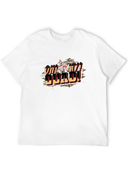 Oh My Quad! Graphic Tee - ATV Rider