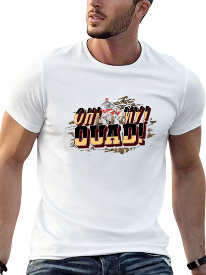 Oh My Quad! Graphic Tee - ATV Rider