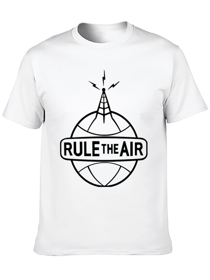 Rule The Air T-Shirt - Radio Tower Graphic Tee