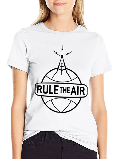 Rule The Air T-Shirt - Radio Tower Graphic Tee