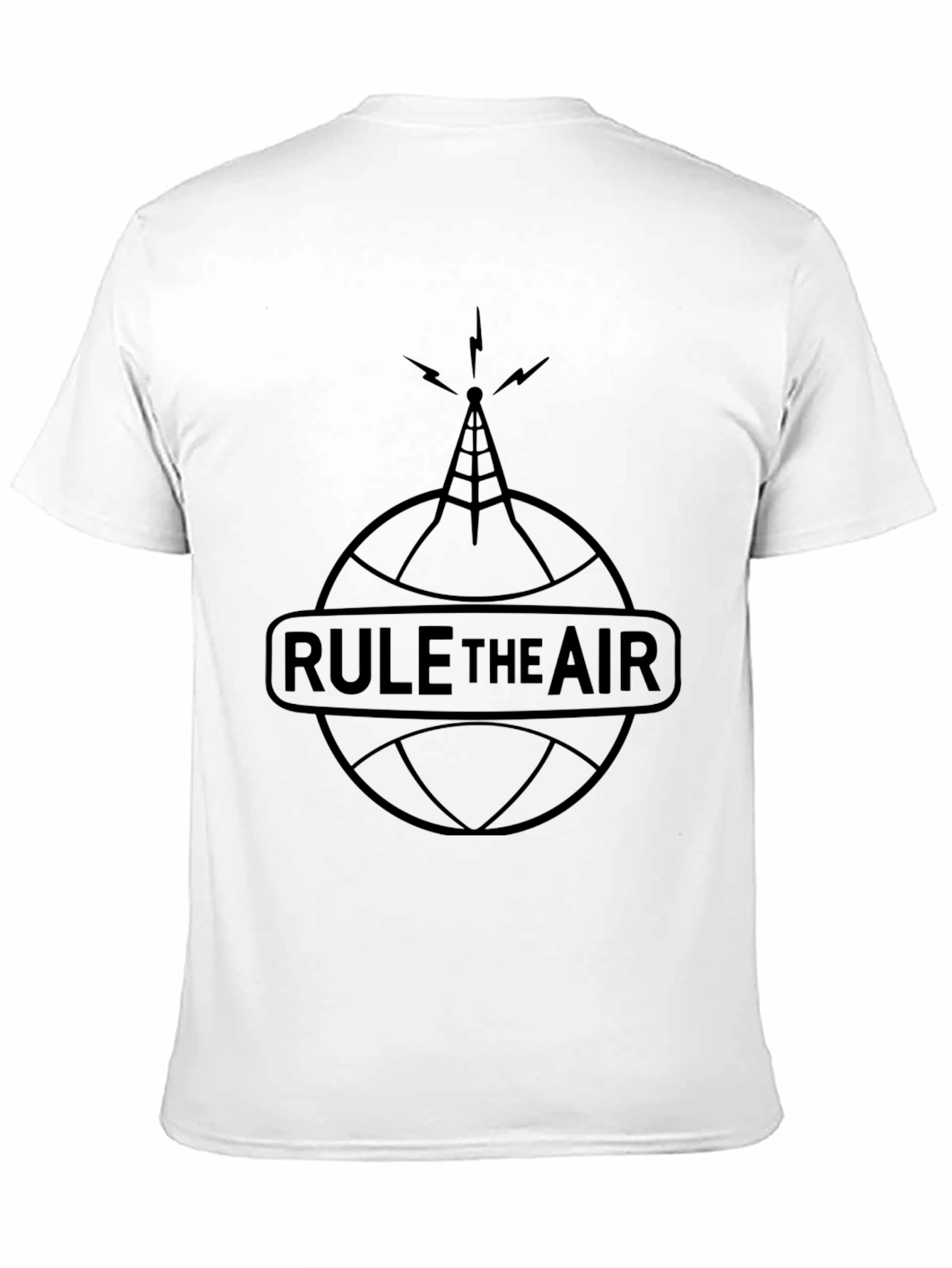 Rule The Air T-Shirt - Radio Tower Graphic Tee