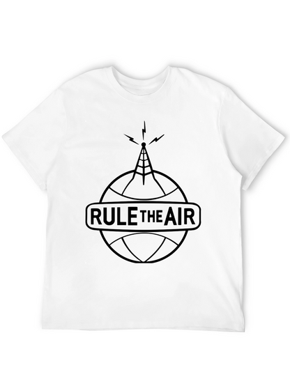 Rule The Air T-Shirt - Radio Tower Graphic Tee