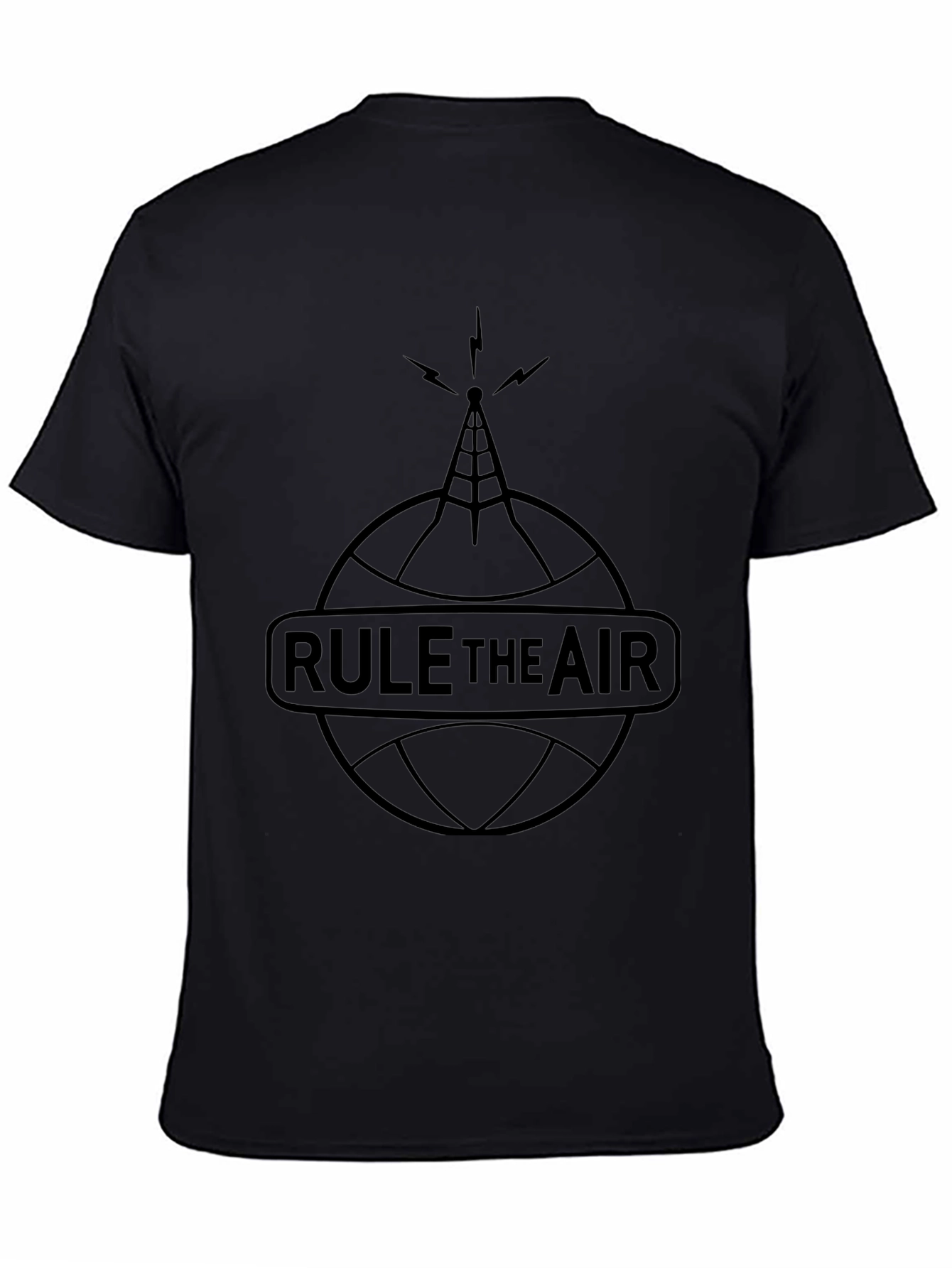 Rule The Air T-Shirt - Radio Tower Graphic Tee