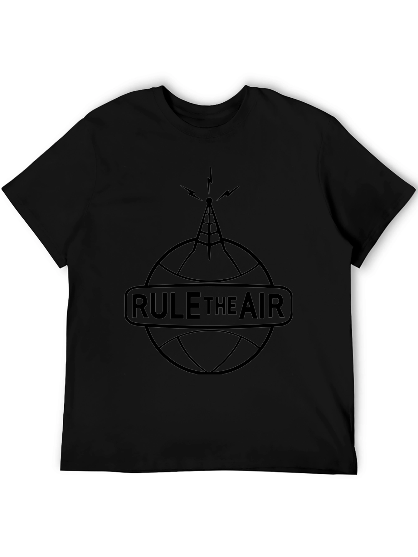 Rule The Air T-Shirt - Radio Tower Graphic Tee