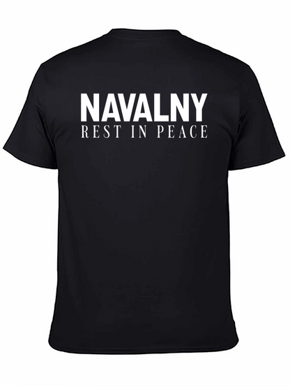 Navalny Rest In Peace Graphic T-Shirt