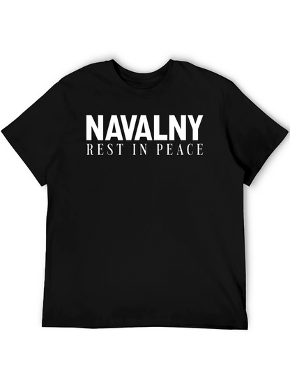 Navalny Rest In Peace Graphic T-Shirt