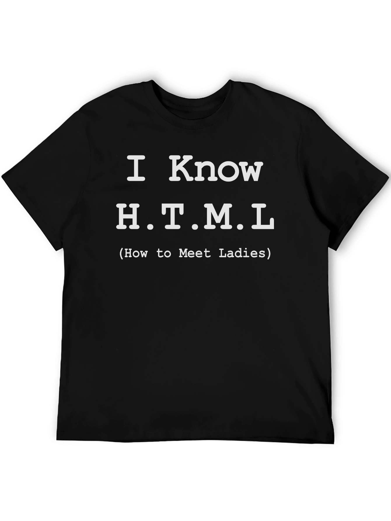 I Know HTML Funny Programmer T-Shirt