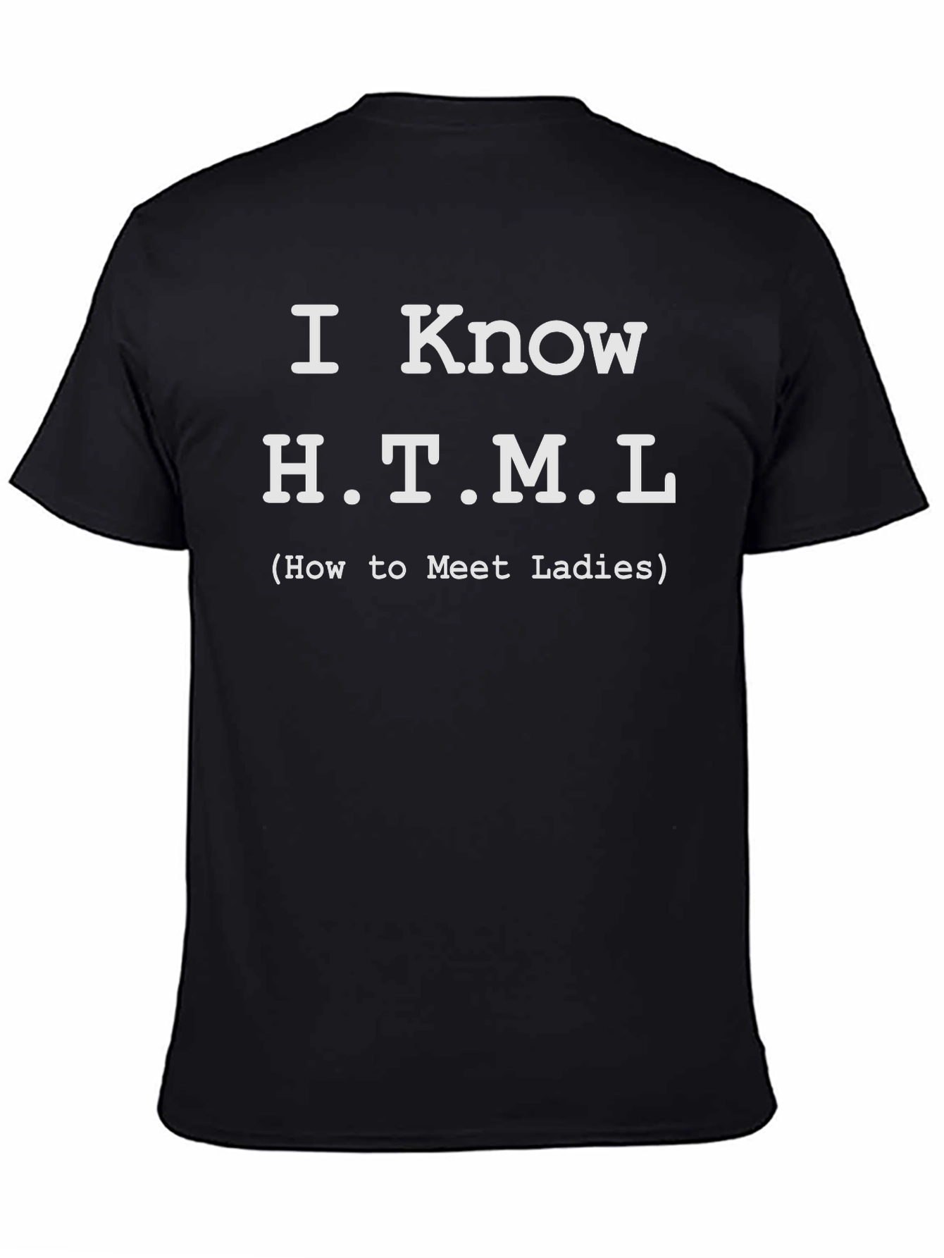 I Know HTML Funny Programmer T-Shirt