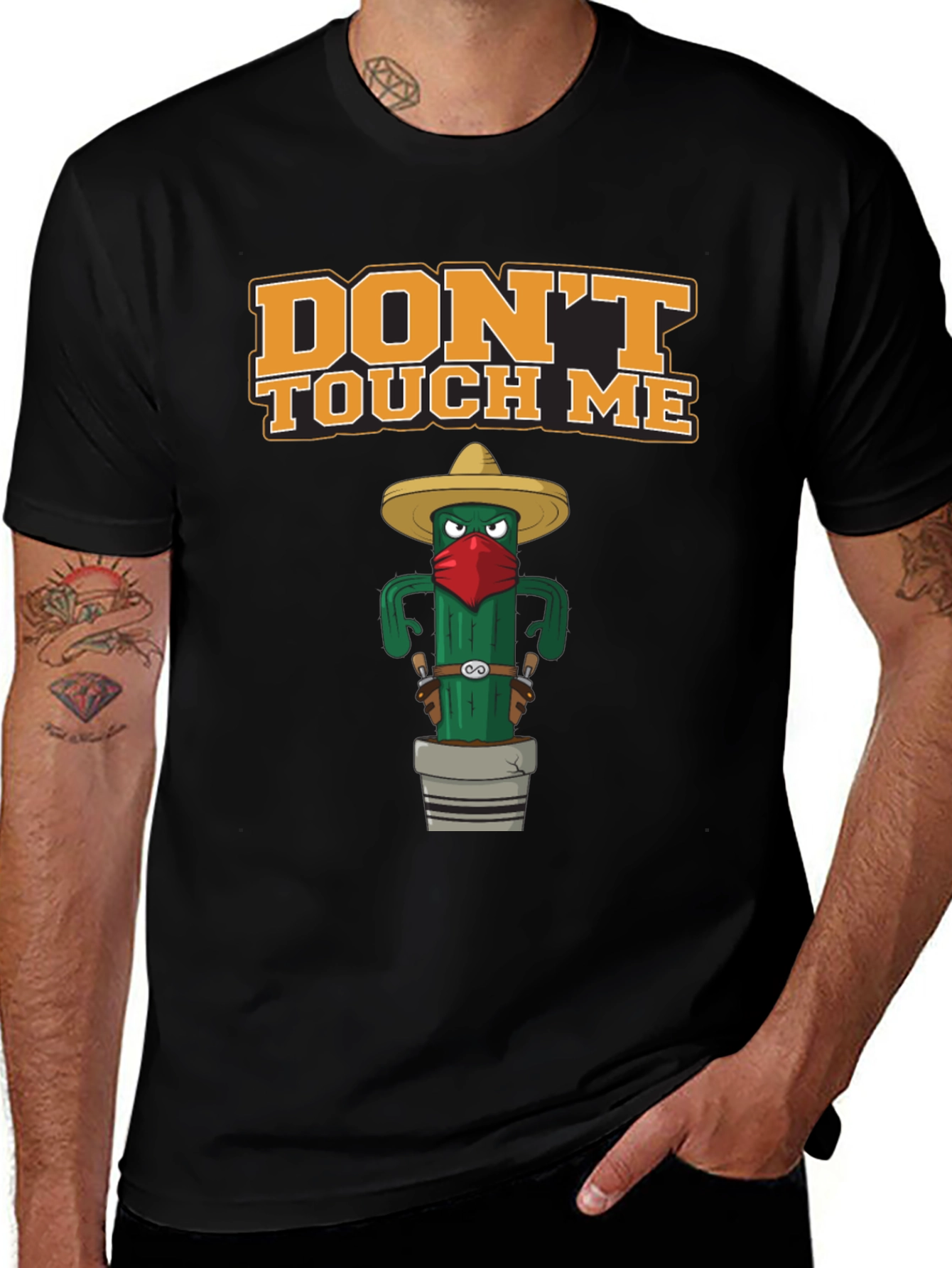 Dont Touch Me Cactus Graphic Tee