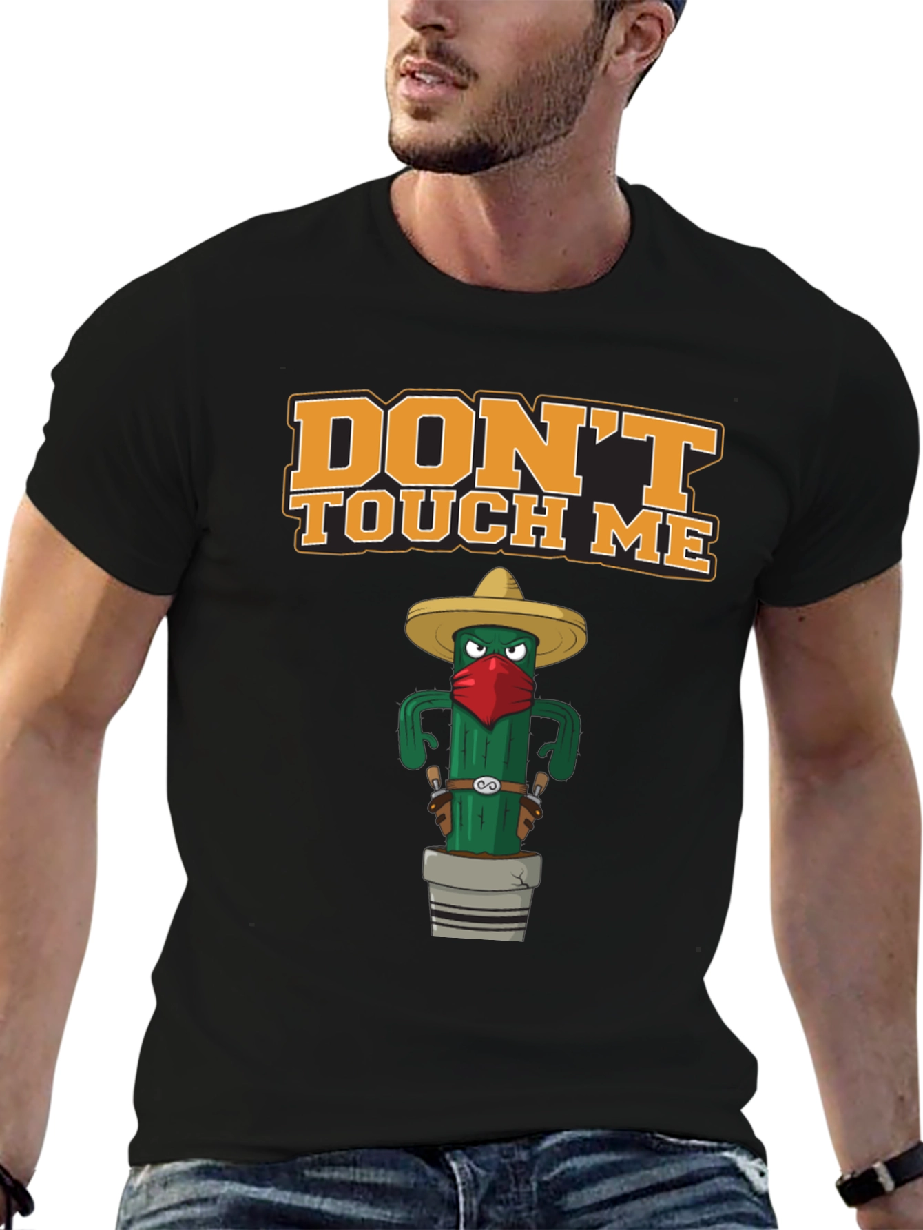 Dont Touch Me Cactus Graphic Tee
